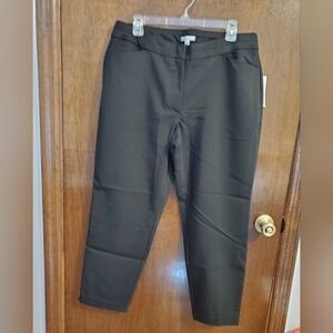 NWT Dana Buchman black tie slacks